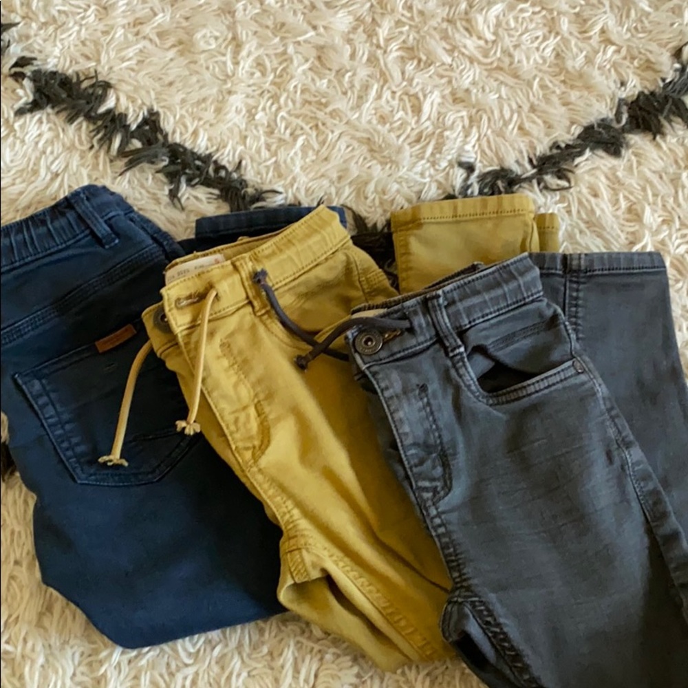 Zara boys drawstring pants